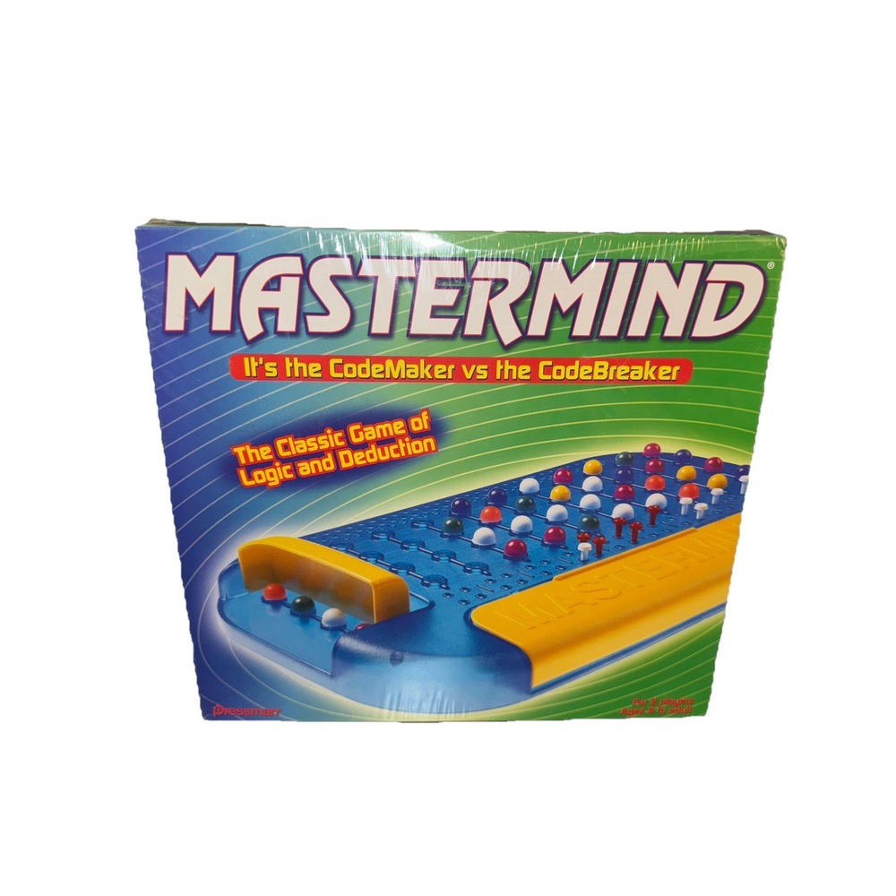 Vintage Mastermind Game of Logic and Deduction Pressman 2004 New Board Game - Picture 2 of 9